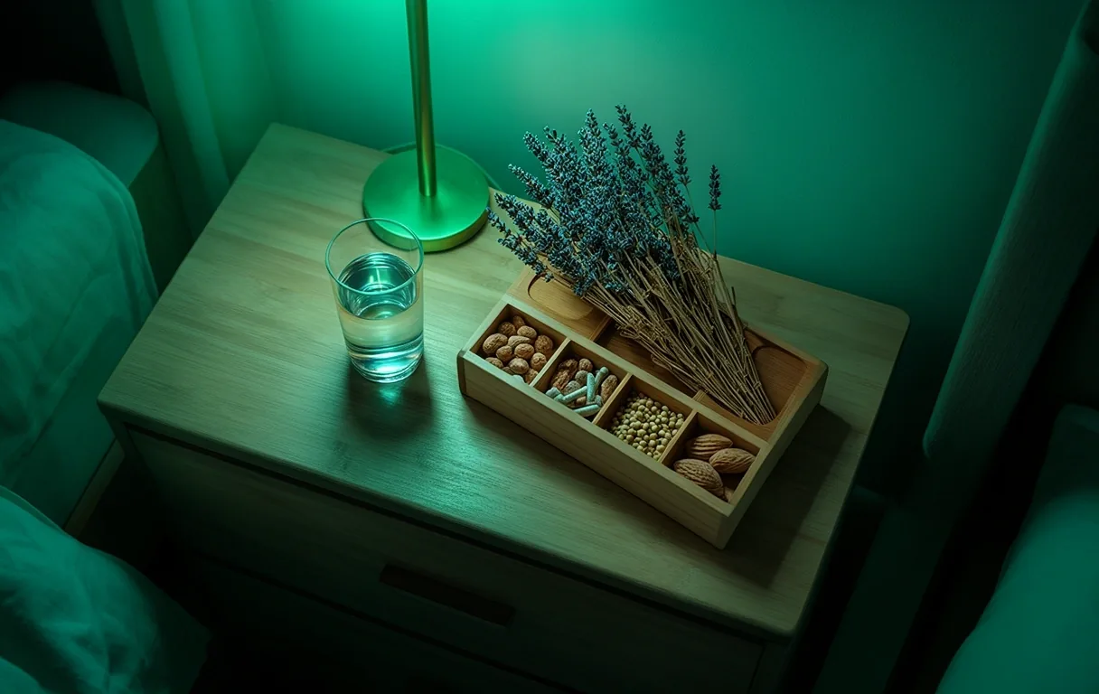 Men's health support night routine